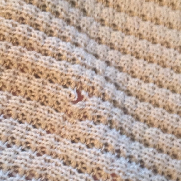 Long Oatmeal Knit Open Cardigan - Picture 8 of 8